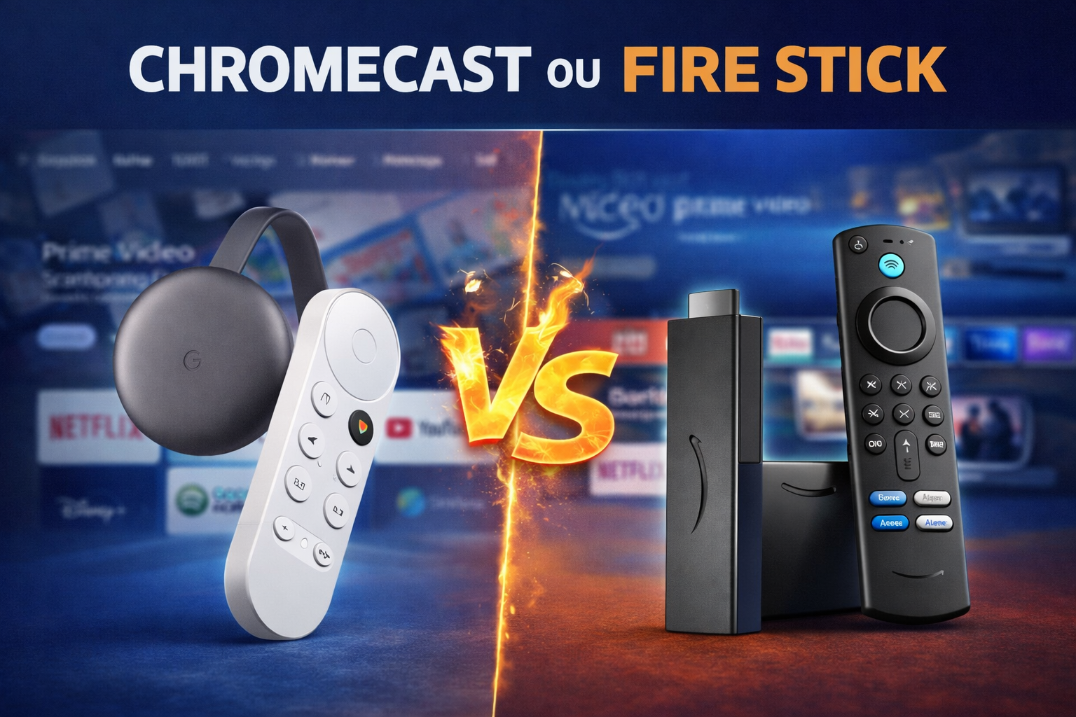 Chromecast ou Fire Stick : Quel est le meilleur pour les Canadiens ?