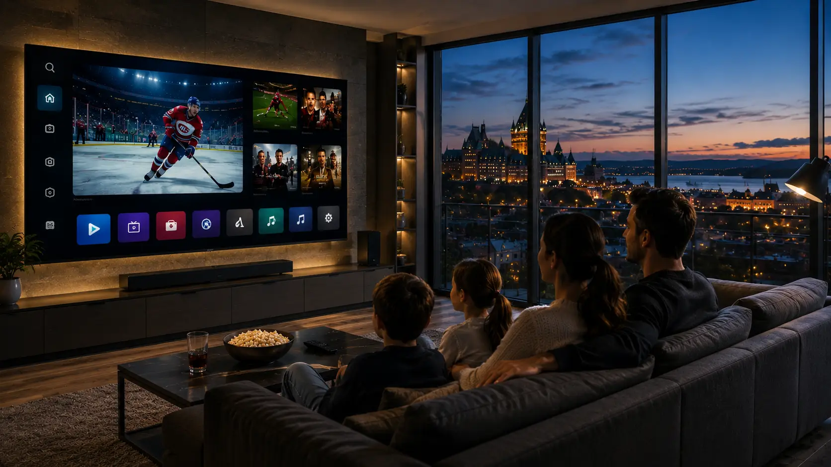 Meilleur IPTV Quebec service for French channels sports and entertainment