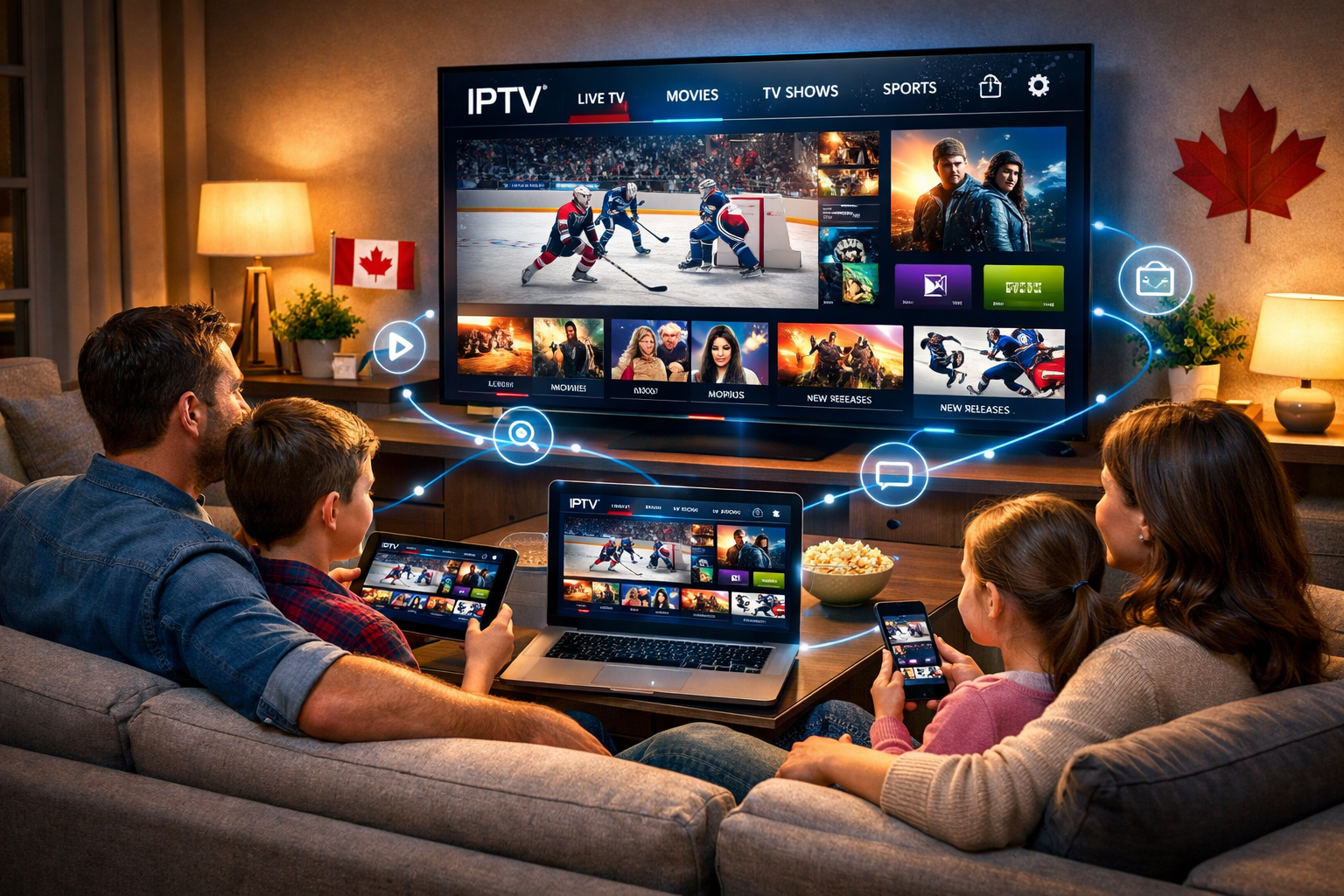 IPTV quebec hd