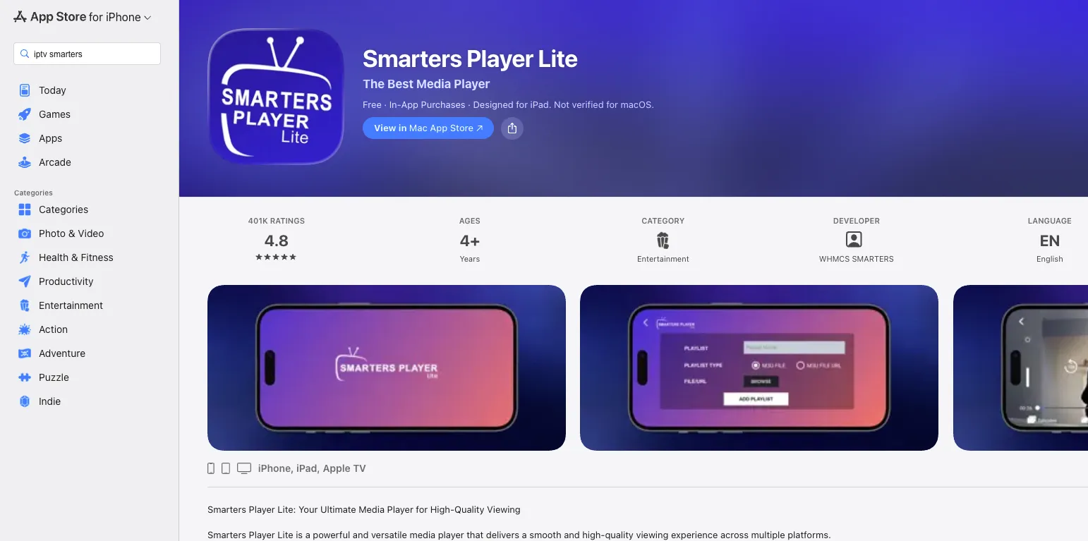 Téléchargez depuis l'App Store